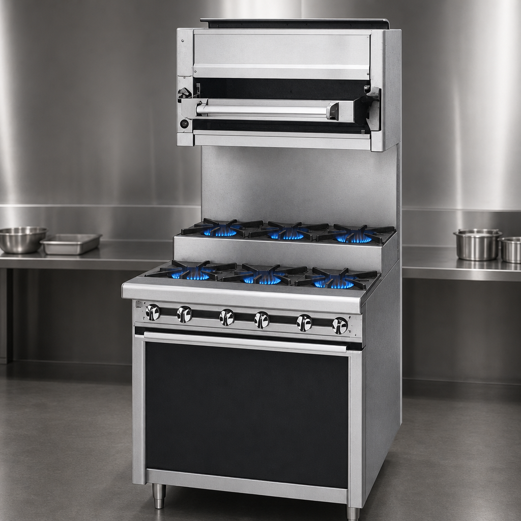 High-Performance Open Burners
