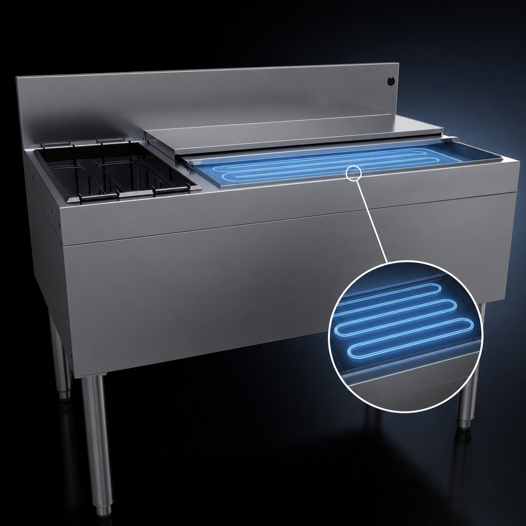Built-In 10-Circuit Cold Plate