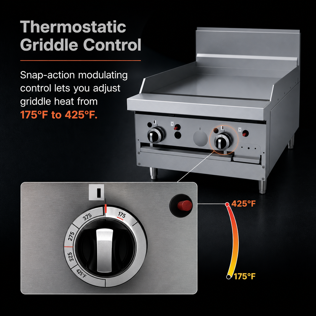 Thermostatic Griddle Control