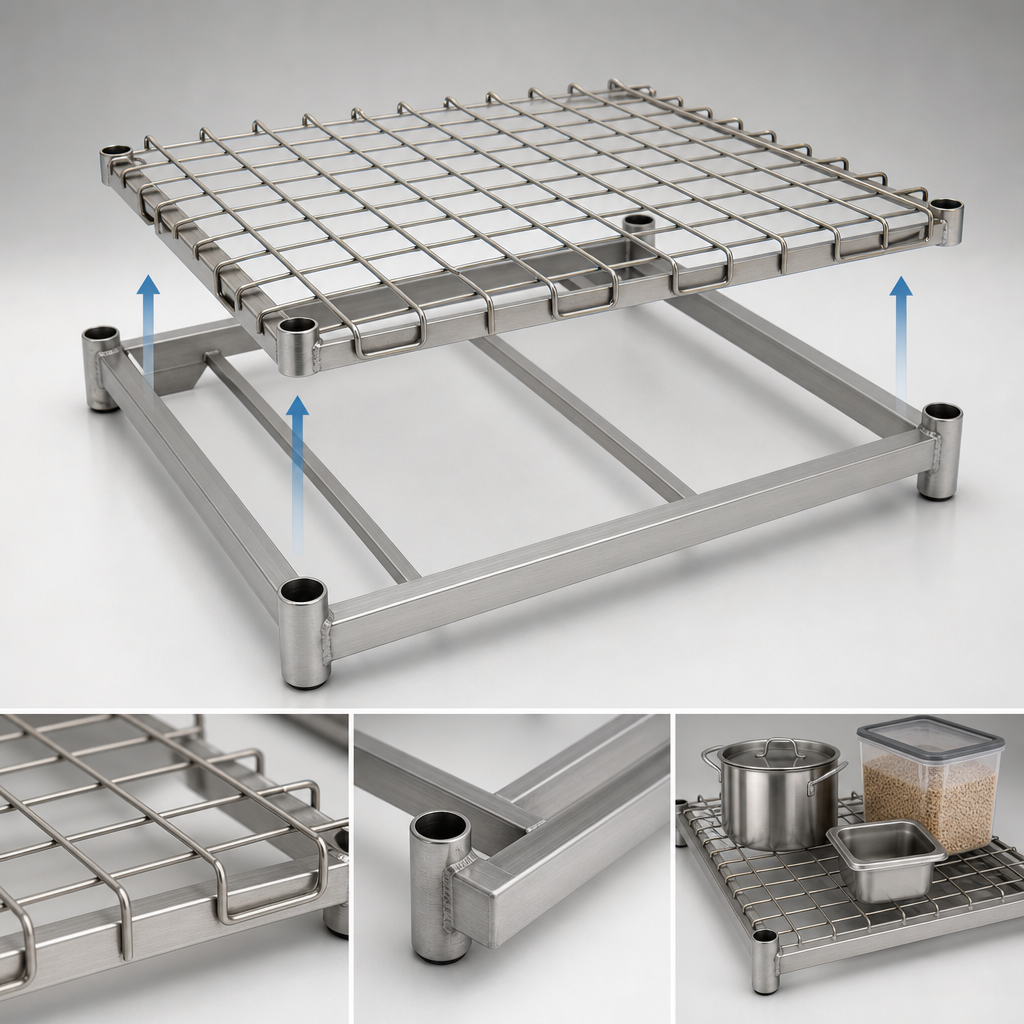 Removable Wire Mat Assembly