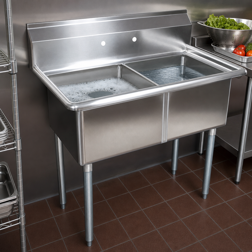 2-Compartment Sink Design