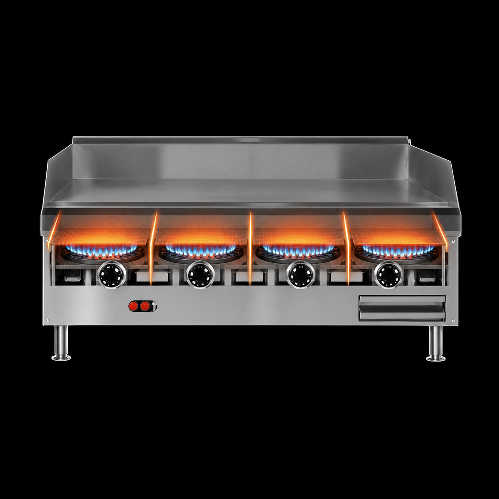 Four Burner Heating System