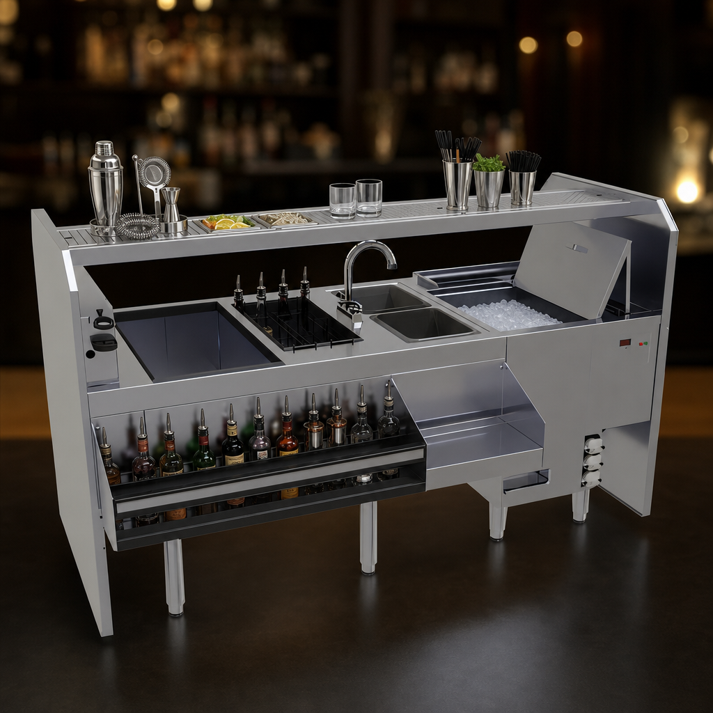Pass-Thru Cocktail Station