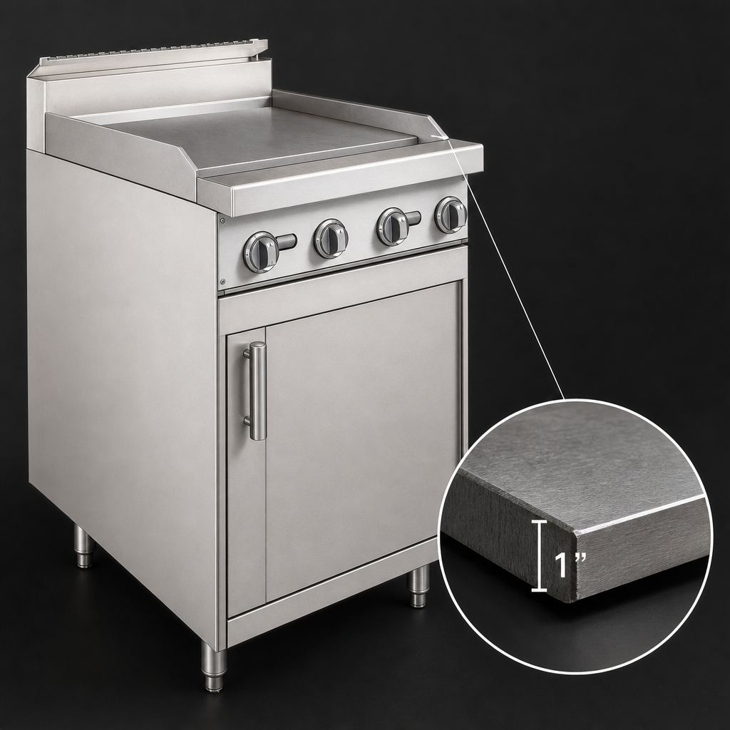 Heavy-Duty Griddle Plate