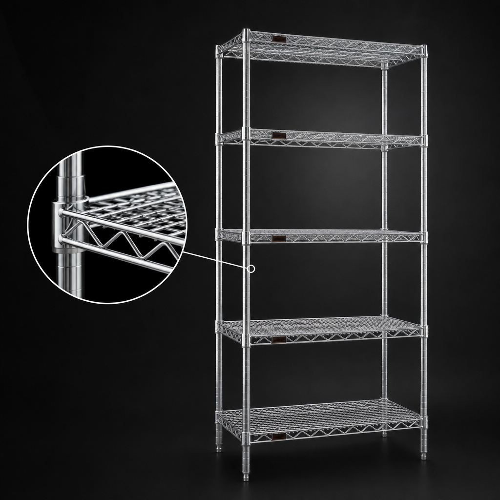 Patented QuadTruss® Shelves