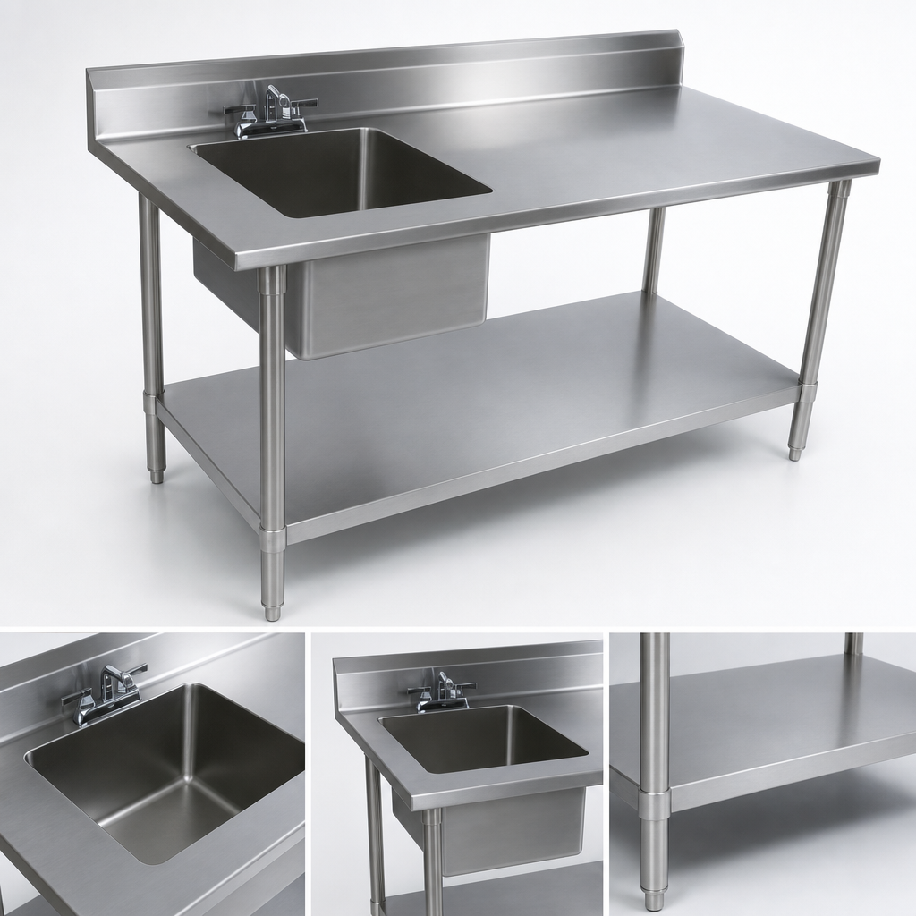 Left-Side Prep Sink