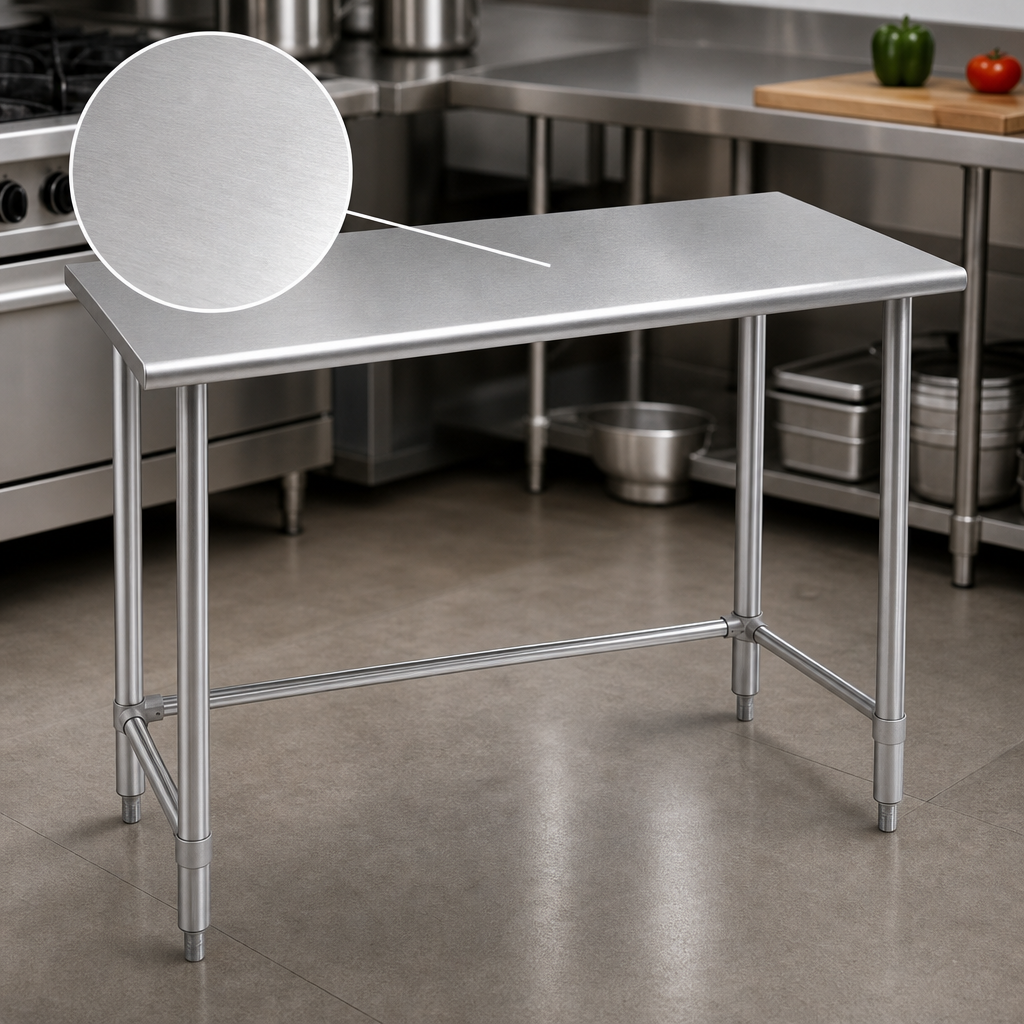 18/430 Stainless Steel Flat Top
