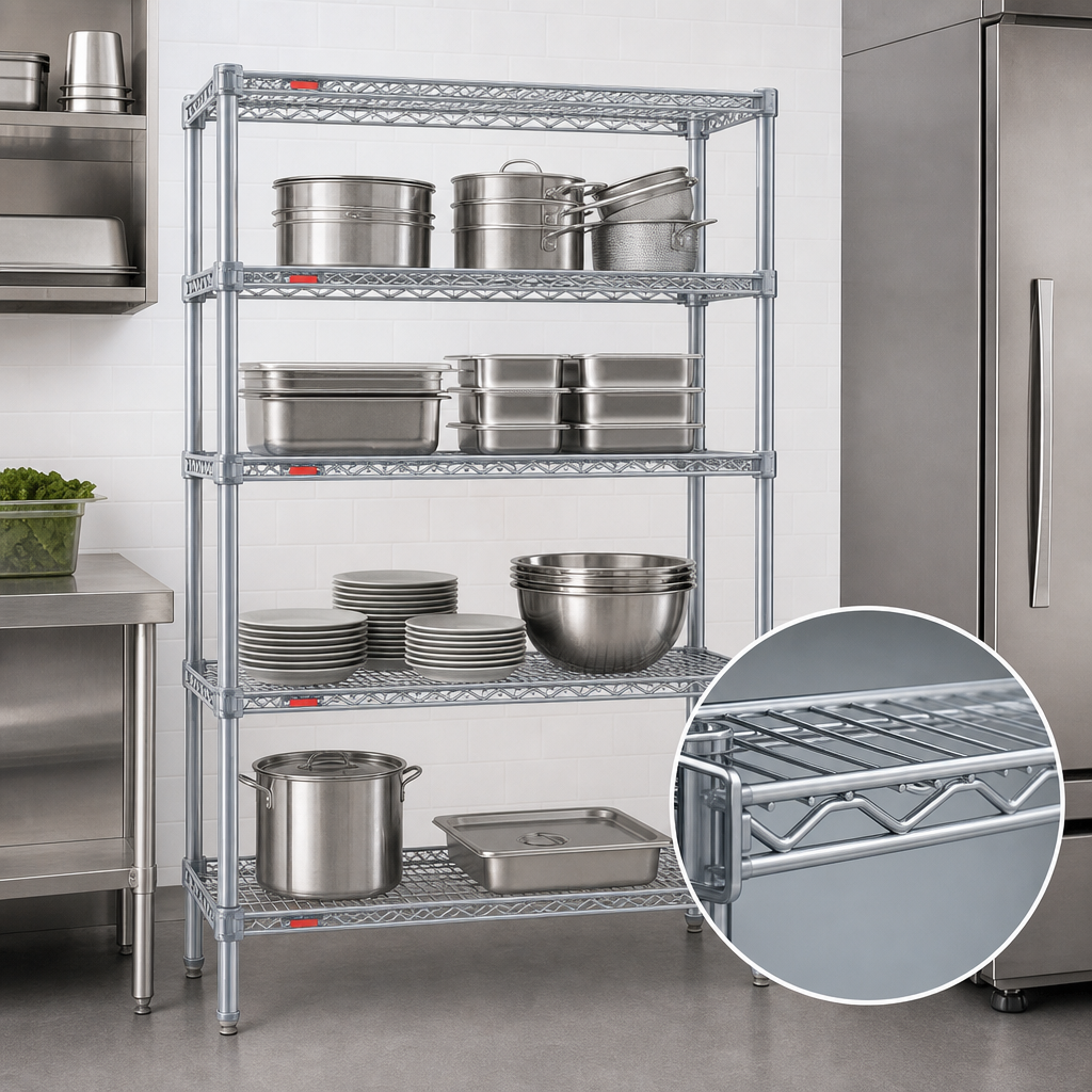 Patented QuadTruss Shelves