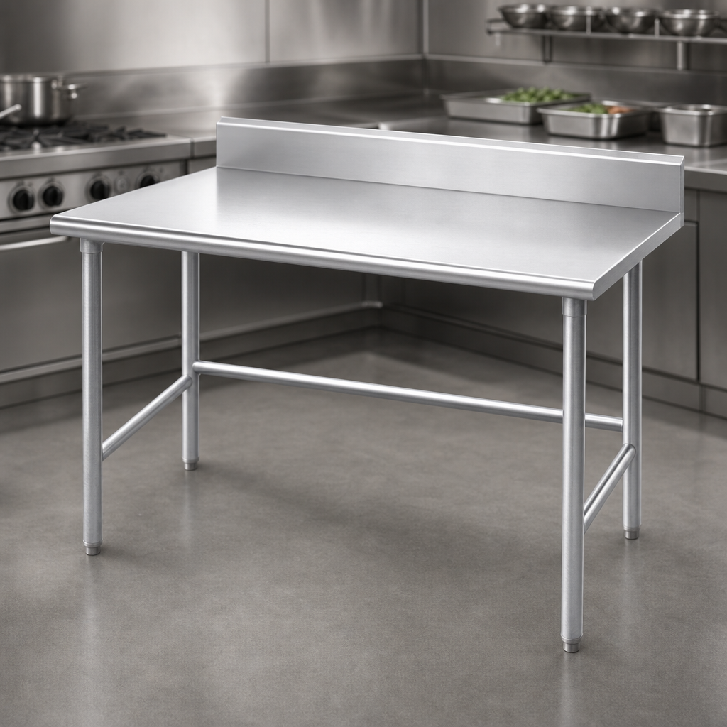 14-Gauge 304 Stainless Steel Top