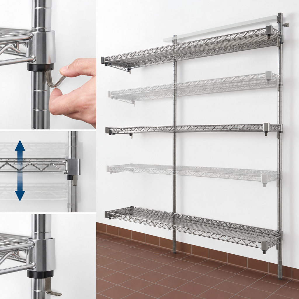 Super Adjustable Shelf Design