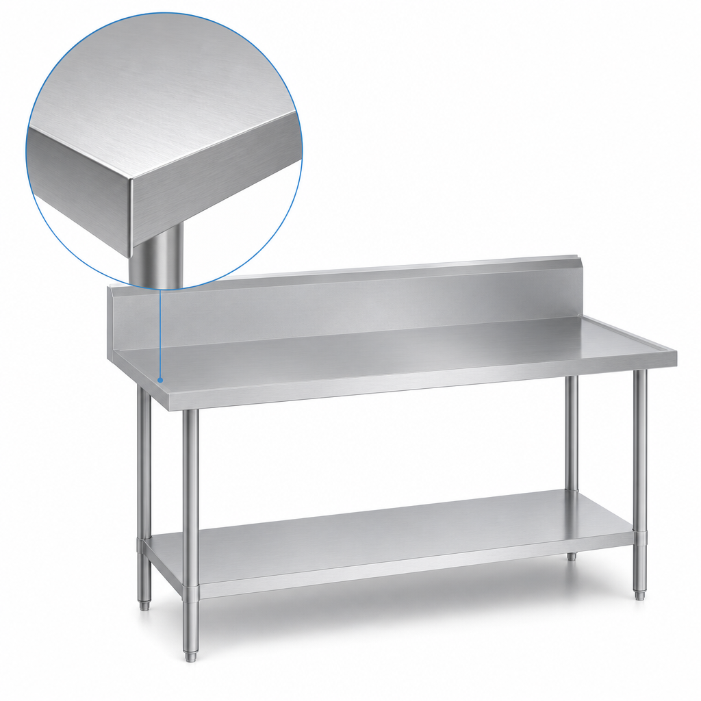 14-Gauge 300 Series Stainless Steel Top