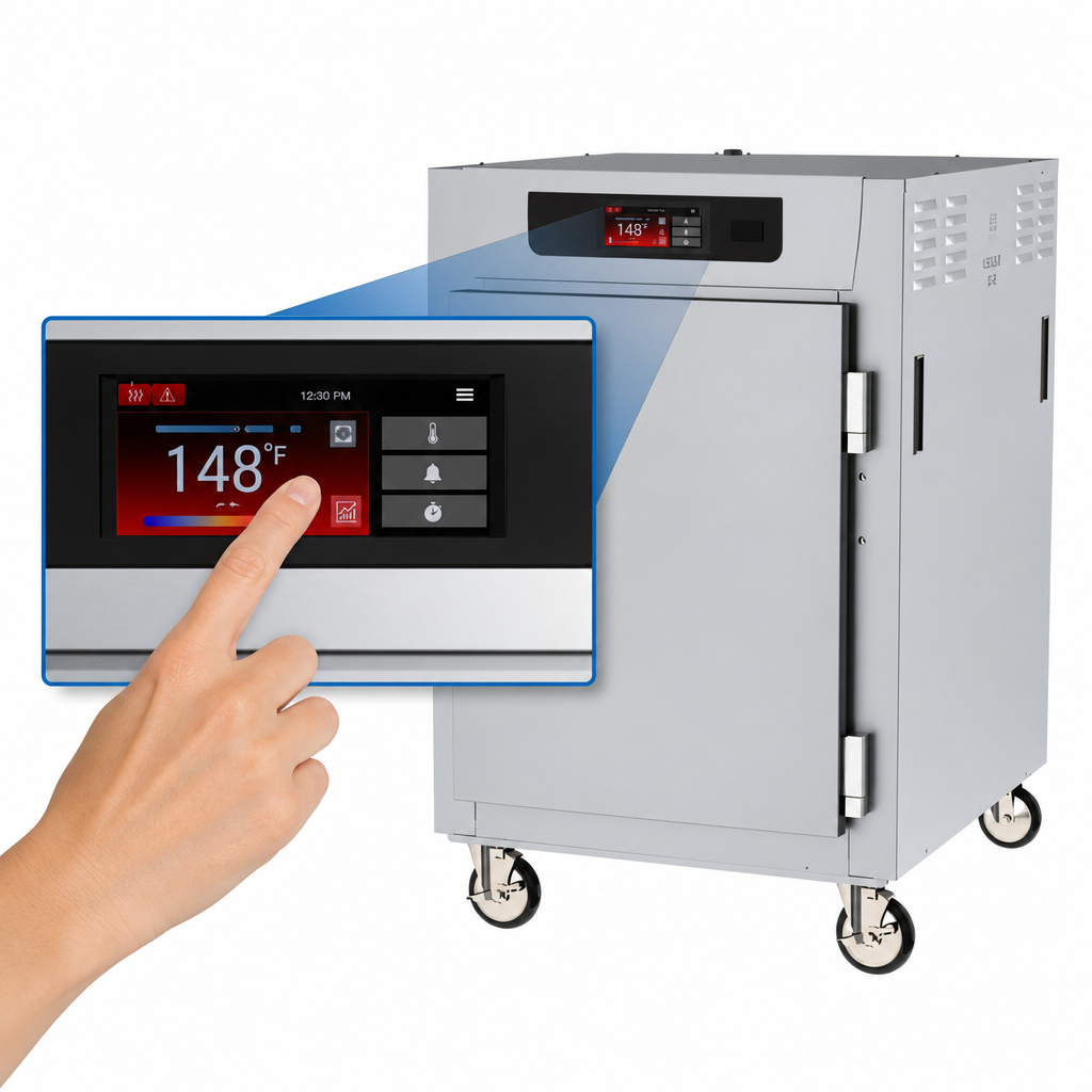 6.8-Inch Touchscreen Controls