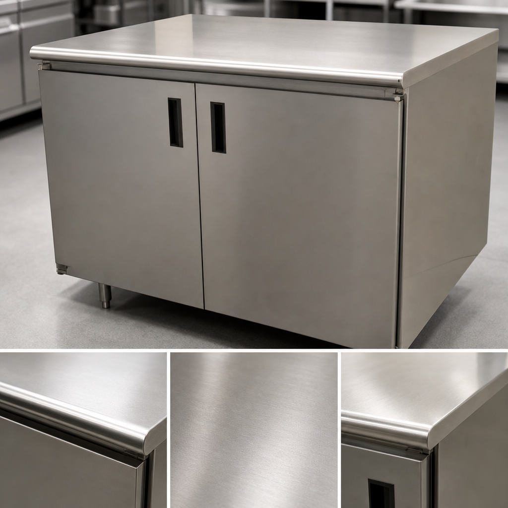 16 Gauge 304 Stainless Steel Top