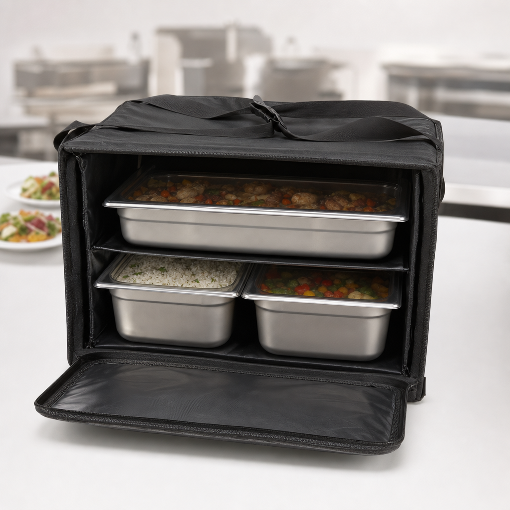 Fits Full- and Half-Size Food Pans
