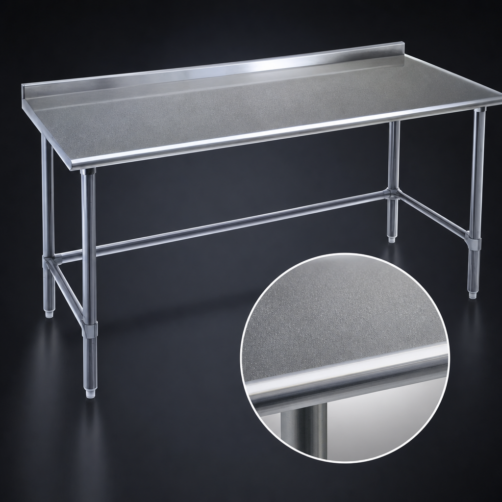 14-Gauge 300 Series Stainless Steel Top