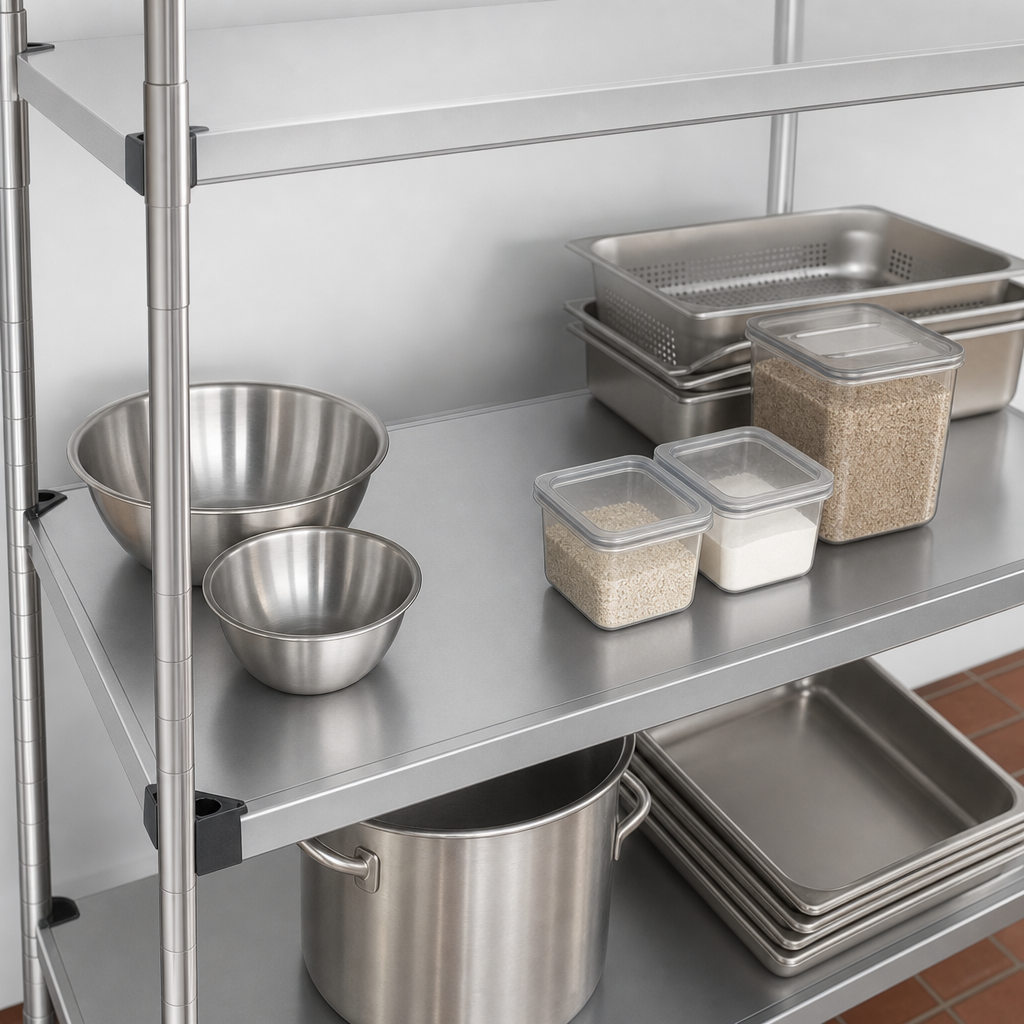 Solid Shelf Surface