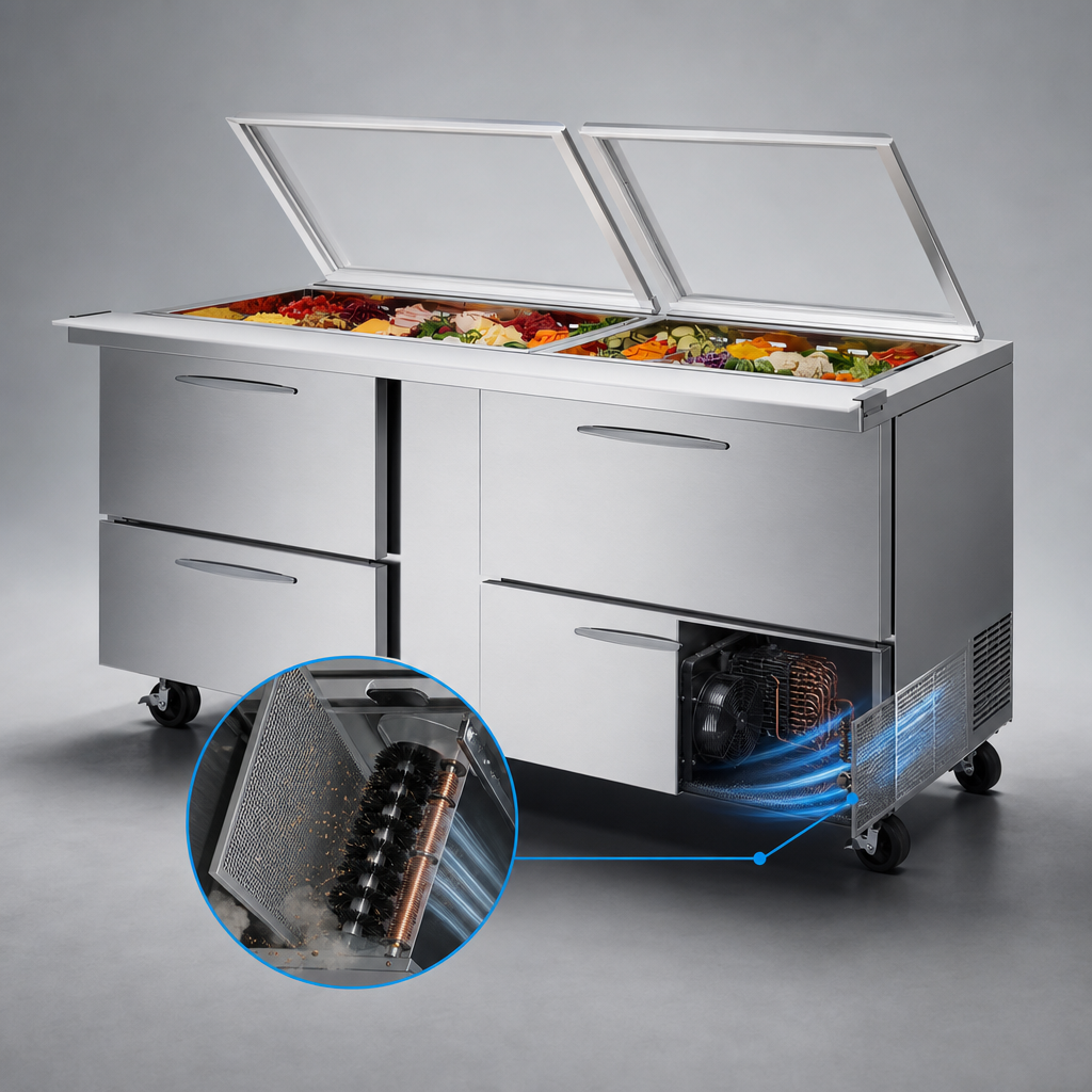 Self-Cleaning Condenser
