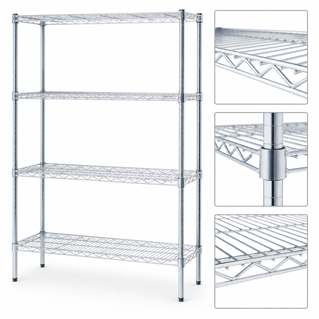 Patented QuadTruss® Shelf Design