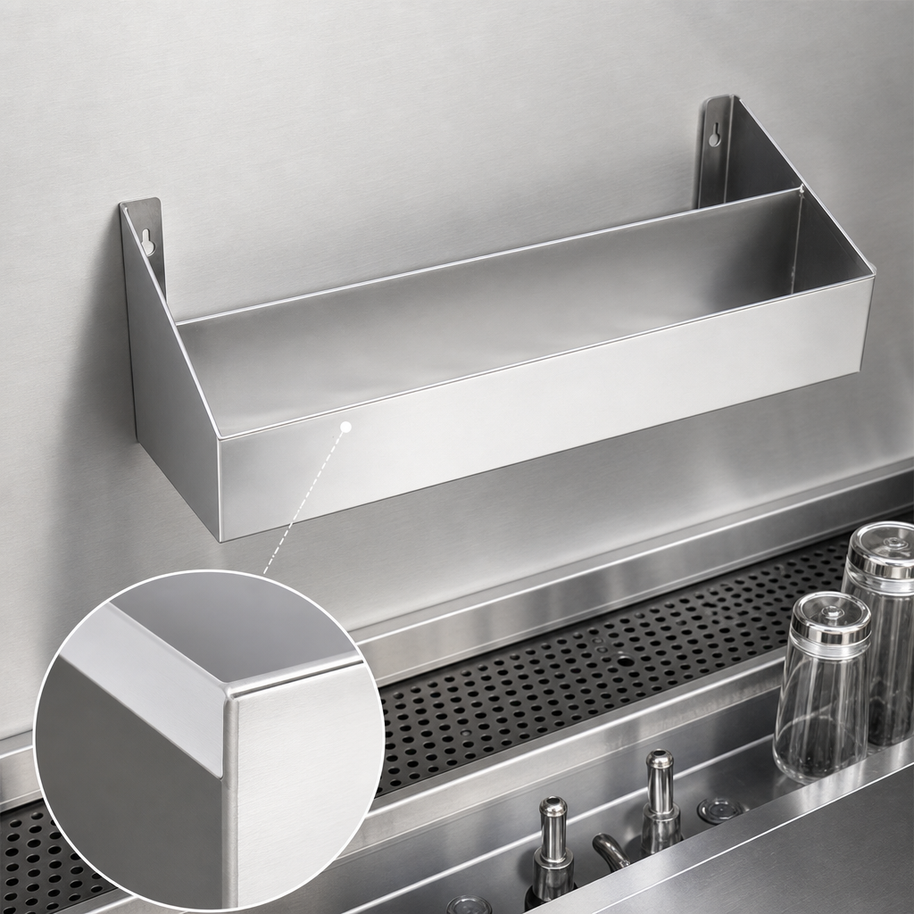 18-Gauge Stainless Steel Construction