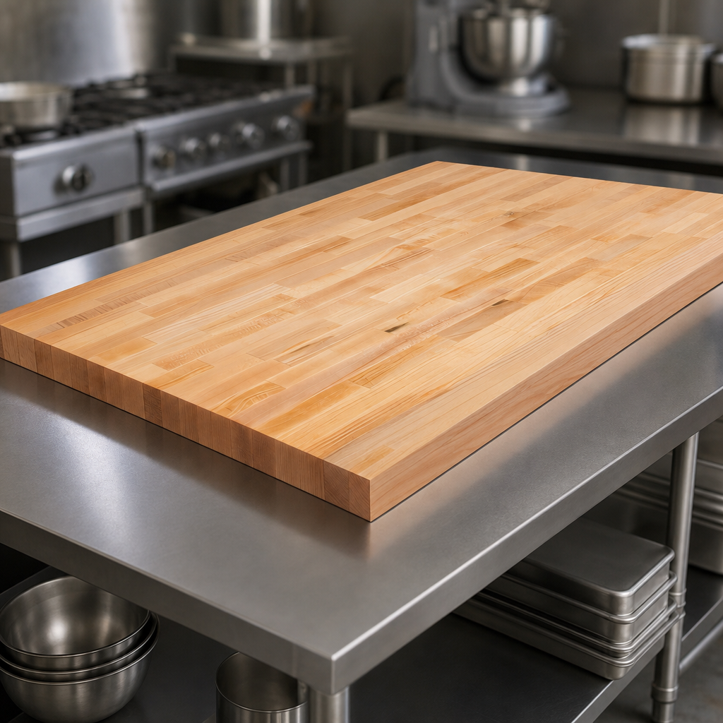 Edge Grain Flat Top