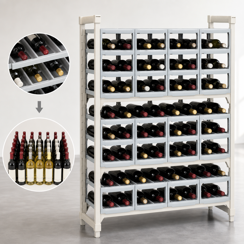 144-Bottle Capacity