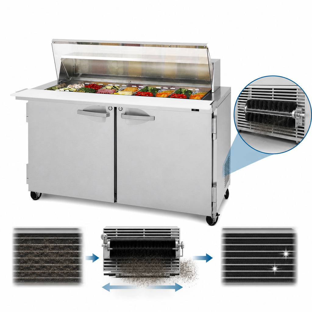 Self-Cleaning Condenser