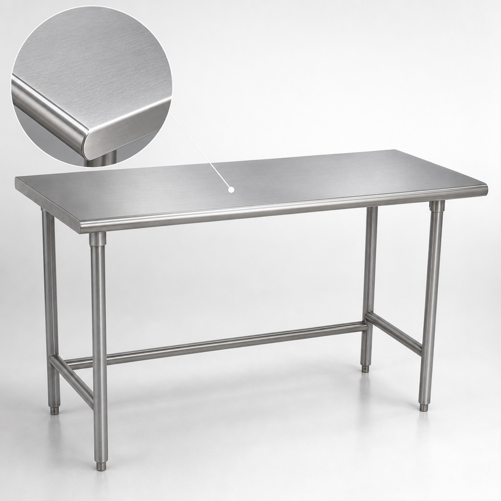 16-Gauge 430 Stainless Steel Top