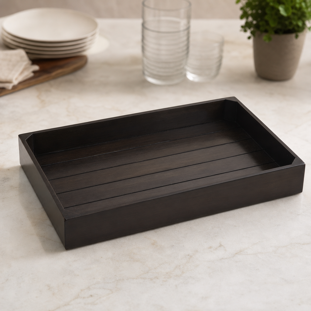 Espresso-Finished Wood