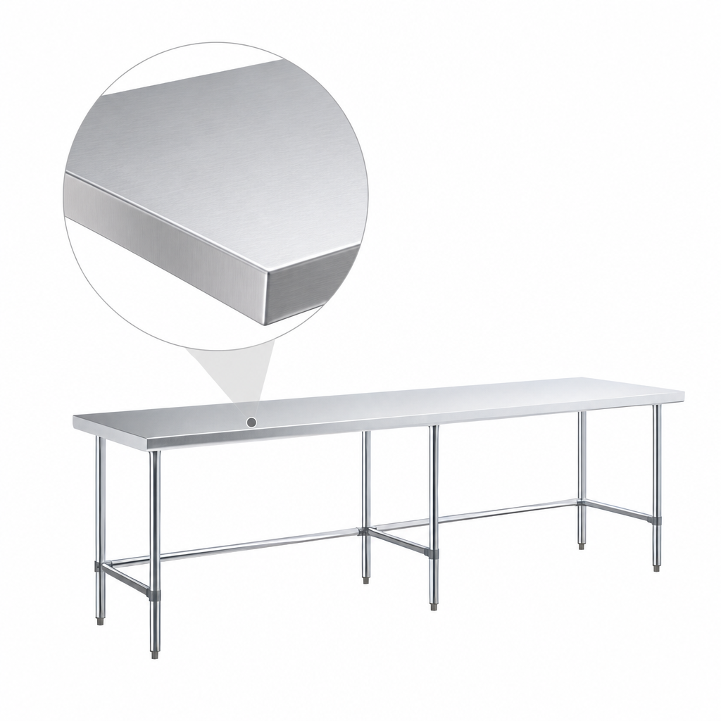 18-Gauge 430 Stainless Steel Top