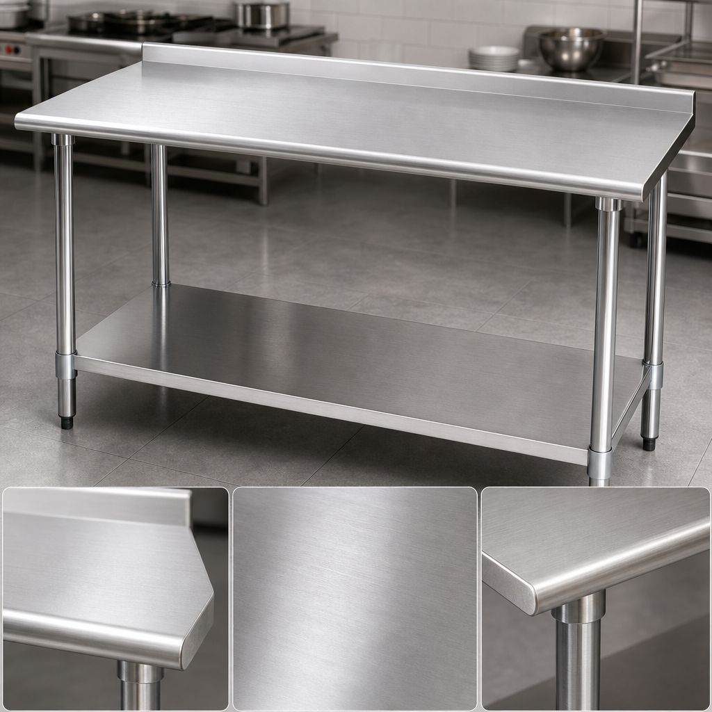 16 Gauge 300 Series Stainless Steel Top