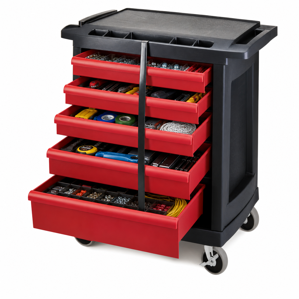 Five-Drawer Storage