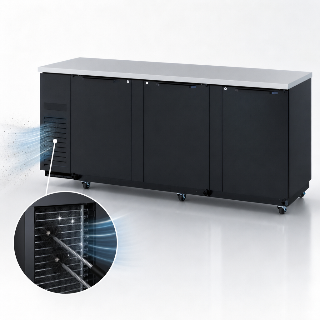 Self-Cleaning Condenser
