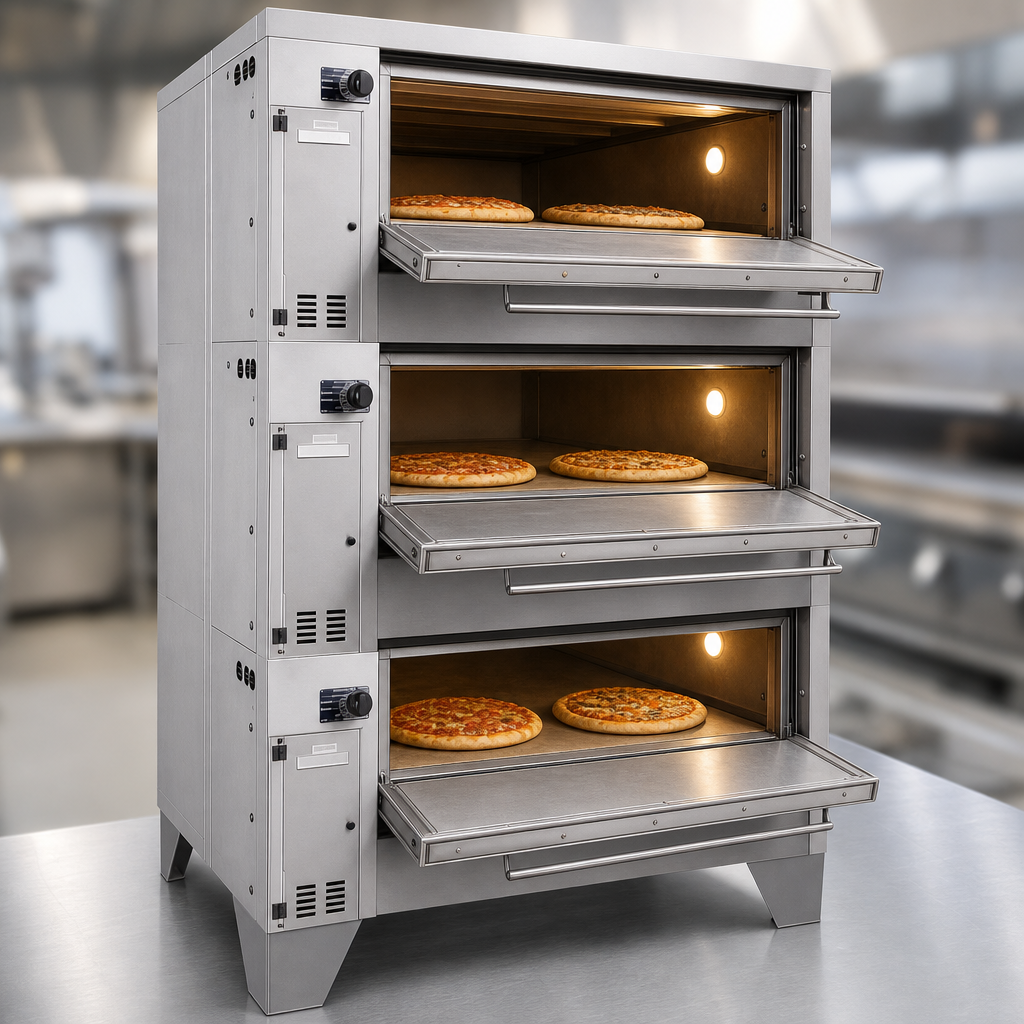 Three Baking Chambers