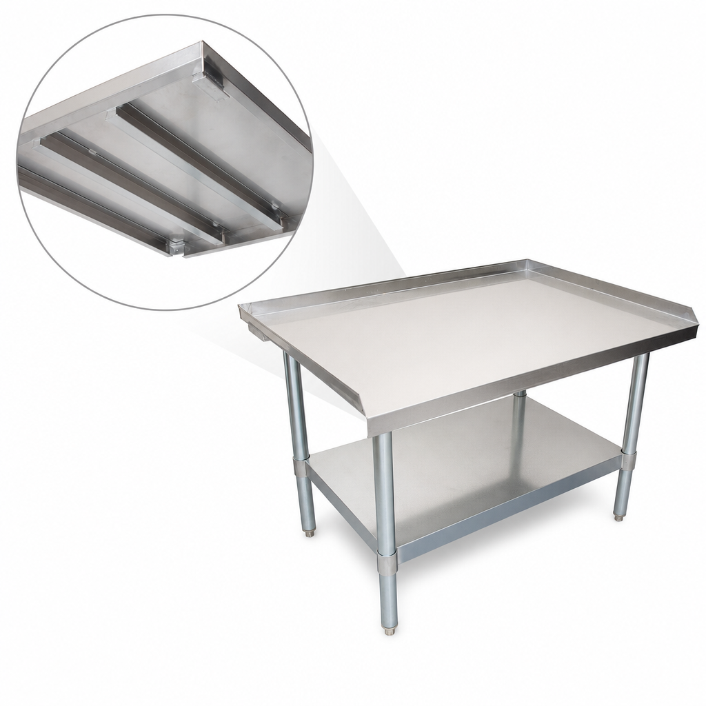Reinforced Stainless Steel Top