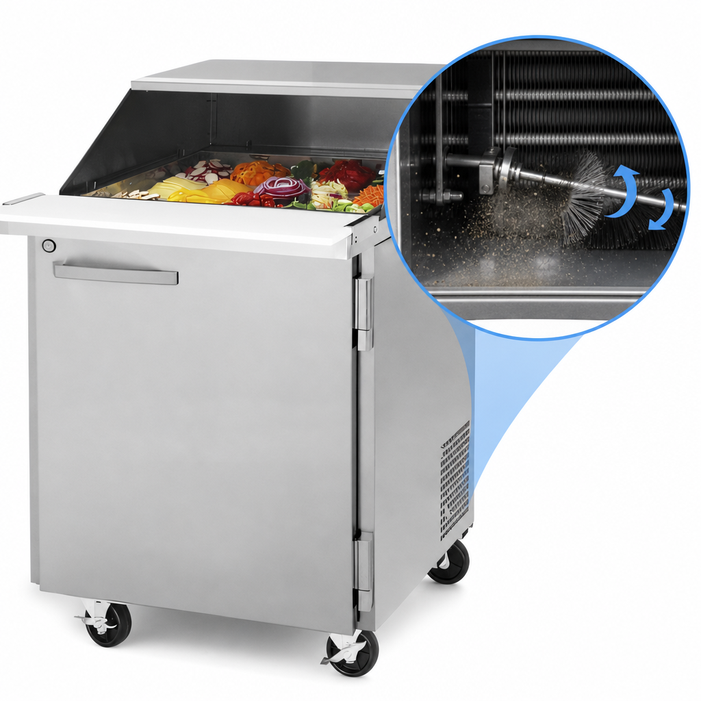 Self-Cleaning Condenser