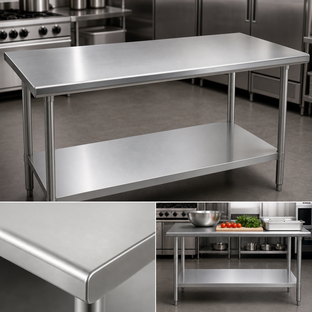 18-Gauge 400 Series Stainless Steel Top