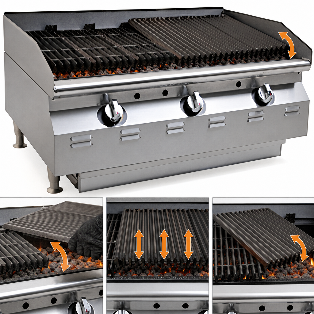 Adjustable Cast Iron Grates