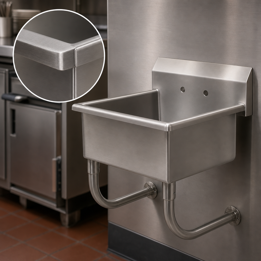 16-Gauge Stainless Steel Construction