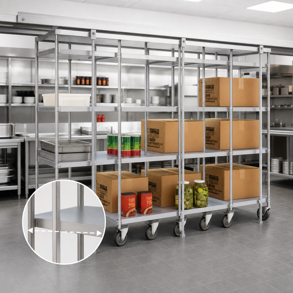 Designed For 18-Inch Shelves
