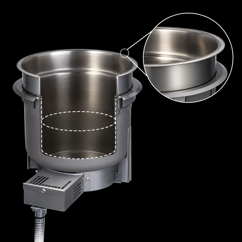 7-Quart Round Well