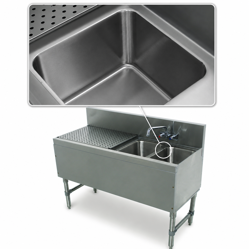 Deep Drawn Seamless Bowl