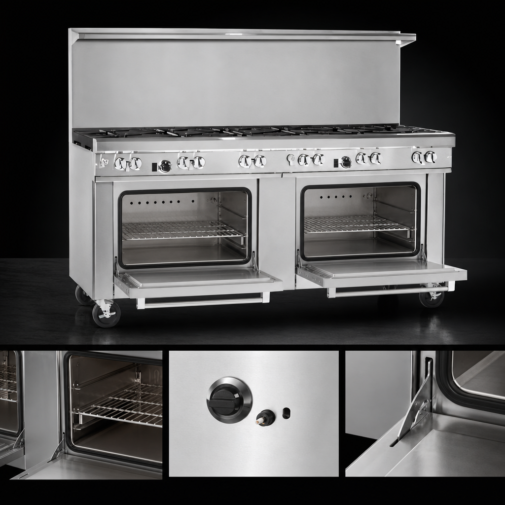 Two Standard Ovens