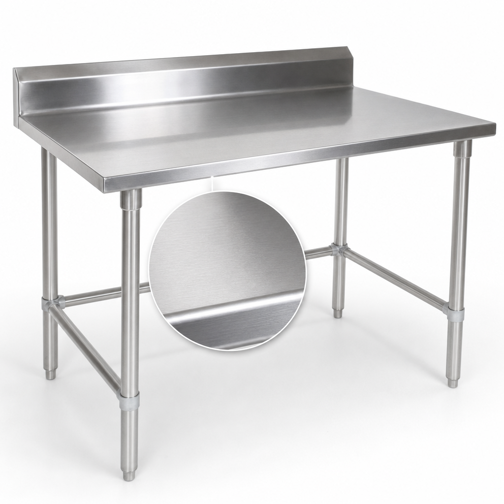 16-Gauge 300-Series Stainless Steel Top