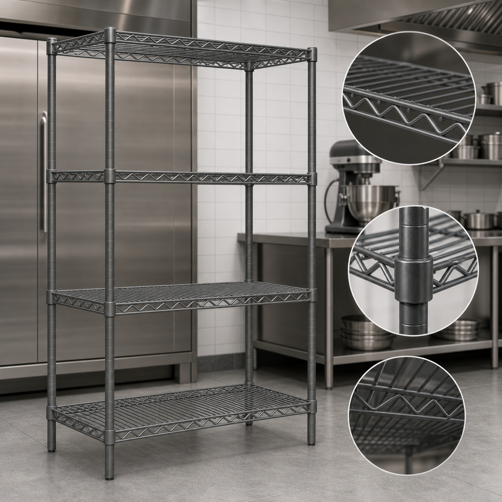 Patented QuadTruss Shelves