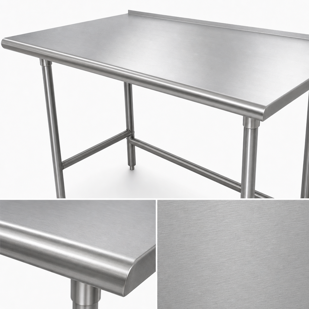 16-Gauge 430 Stainless Steel Top