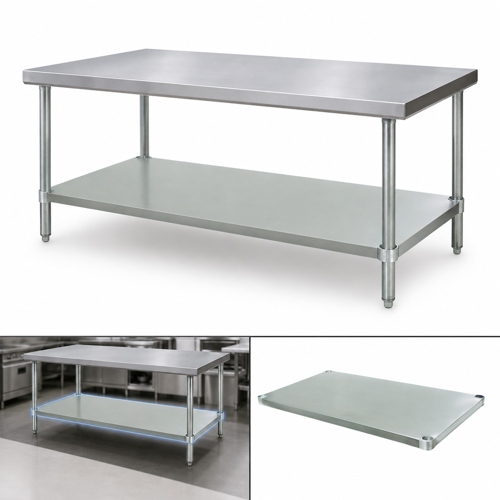 Fits 60 x 30 Inch Work Tables