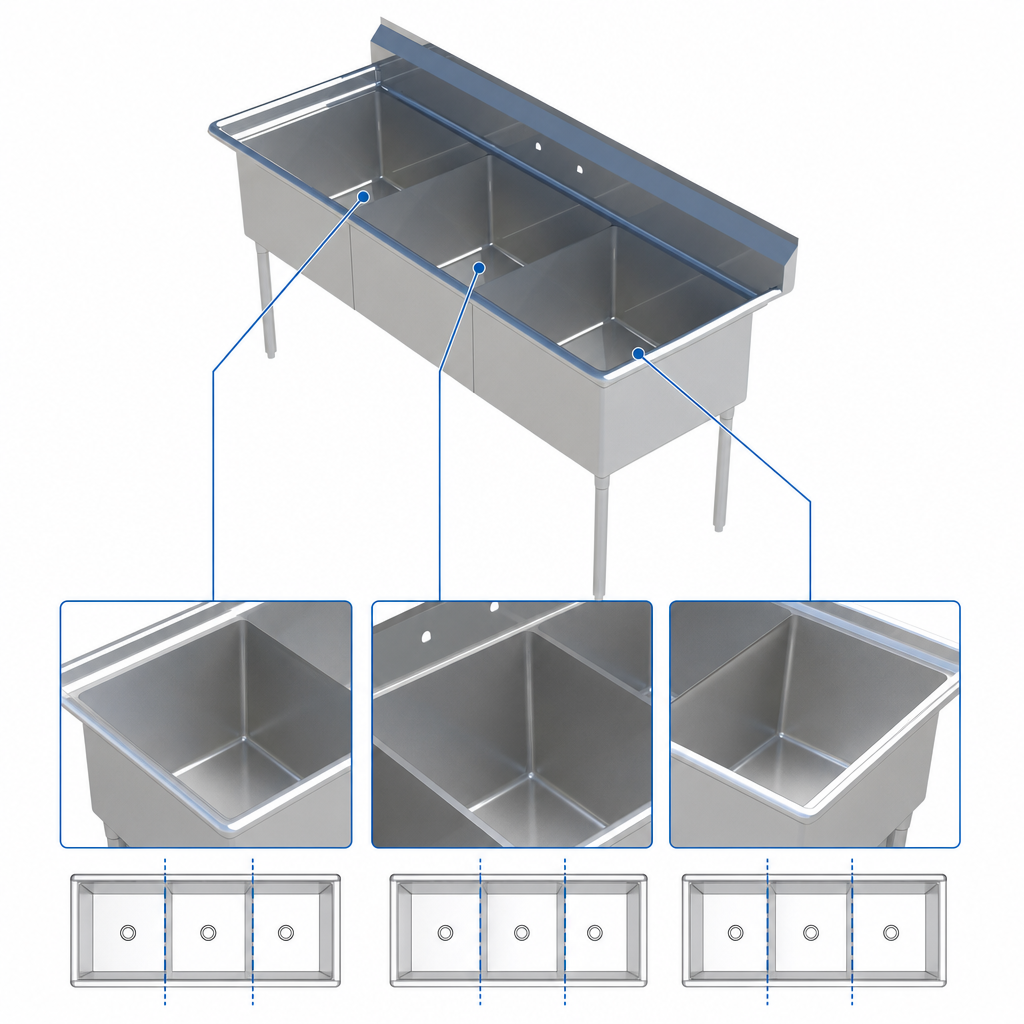 Three-Compartment Design