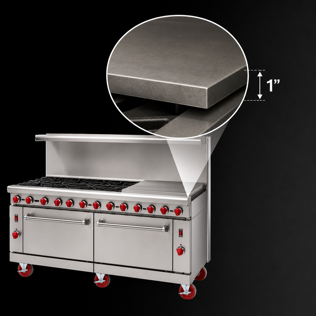 1-Inch Thick Griddle Plate