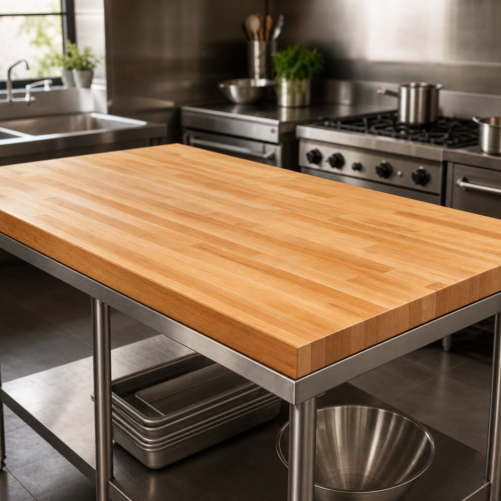 Edge Grain Flat Top