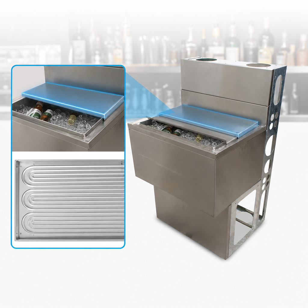 7-Circuit Aluminum Cold Plate